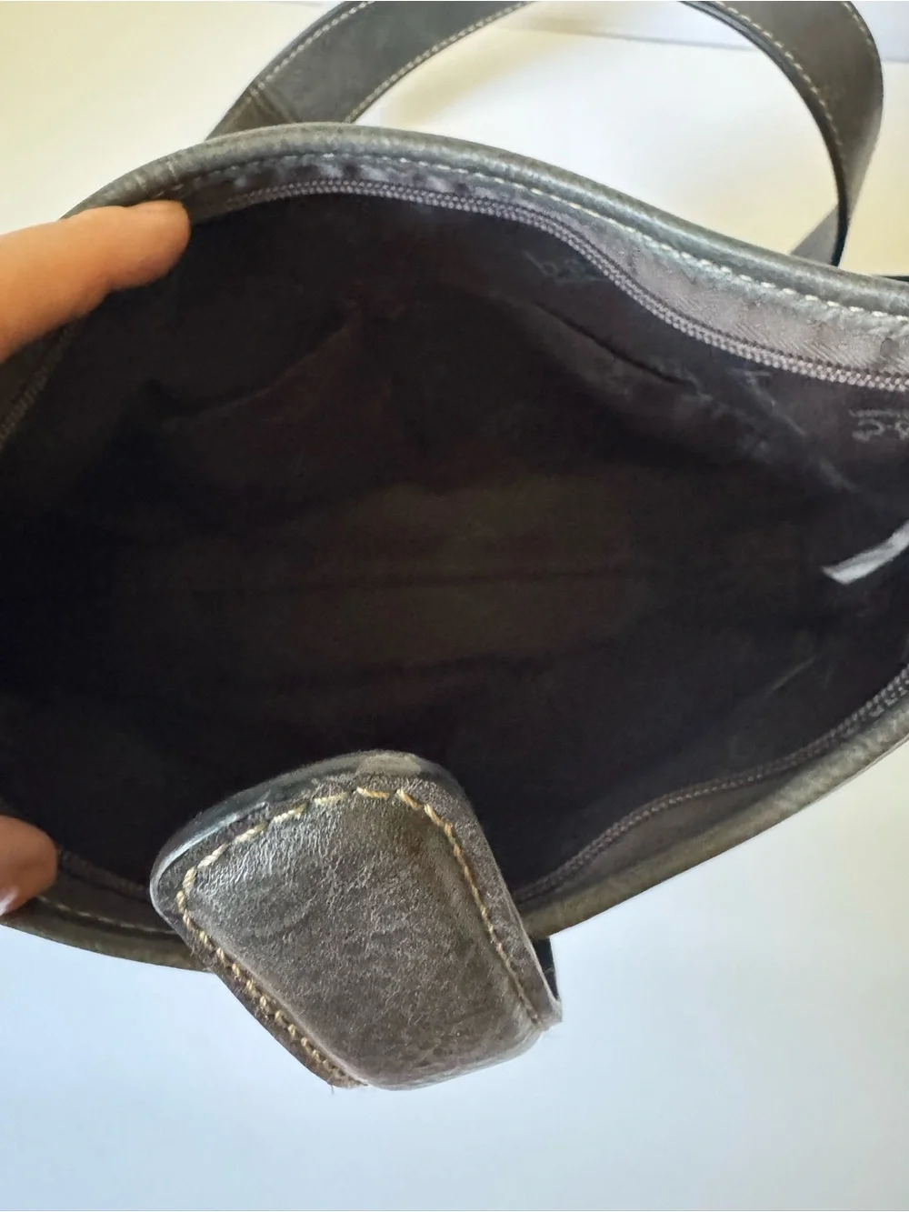 B.O.C. (Born Concept) Floral Embossed Crescent Shaped Shoulder Or Crossbody Bag
